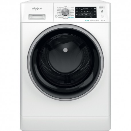 Whirlpool FFWDD 107448 BSV EE Πλυντήριο-Στεγνωτήριο Ρούχων 10kg/7kg Ατμού 1400 Στροφές A/C