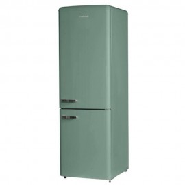 Morris MRS-31332LGM Retro Ψυγειοκαταψύκτης 330lt Full No Frost Υ190xΠ59.9xΒ69.4cm Πράσινος D