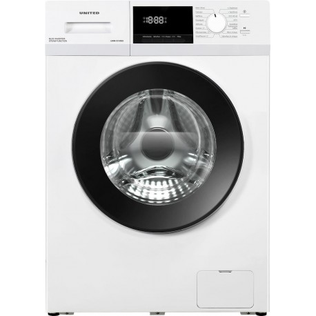 United UWM-10145BS Πλυντήριο Ρούχων 10kg με Τεχνολογία Ατμού 1400 Στροφών A