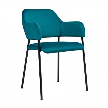 300-240 Πολυθρόνα Lila Πετρόλ 54 x 53 x 83 54x53x83 εκ.