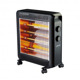 17800 CRYSTAL HOME HEAT COMFORT 2200W ΘΕΡΜΑΣΤΡΑ ΧΑΛΑΖΙΑ BLACK
