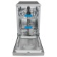 Indesit IN2FC10BS7A0S Ελεύθερο Πλυντήριο Πιάτων για 10 Σερβίτσια 45cm Inox C