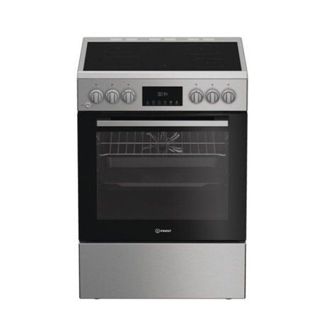 Indesit I6V8LMX  Κουζίνα 66lt με Κεραμικές Εστίες Π60εκ. Inox A