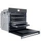 Whirlpool WOI118HT2SSMA Φούρνος άνω Πάγκου 73lt Π59.5εκ. Γκρι A+