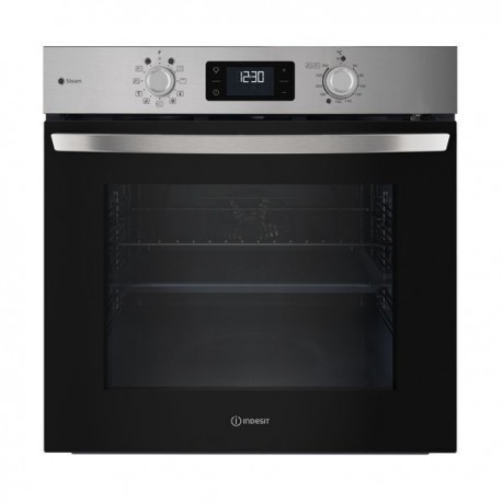 Indesit IO 258HS X Φούρνος άνω Πάγκου 71lt Π59.5εκ. Inox A+
