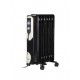 Zilan ZLN-3642 Καλοριφέρ Λαδιού με 7 Φέτες Μαύρο 1500W
