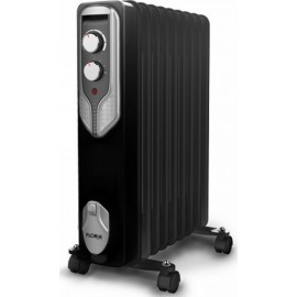 Zilan ZLN-3673 Floria Καλοριφέρ Λαδιού με 13 φέτες Μαύρο 2500W