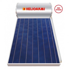 HELIOAKMI SOL Ηλιακός Θερμοσίφωνας 160/2,5m2 Τριπλής Ενέργειας Επιλεκτικός Τιτανίου