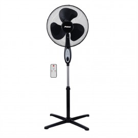 800624 Ανεμιστήρας Ορθοστάτης PRSF-80624 Primo 16-- 40εκ. Με Τηλεχειριστήριο Μαύρος