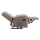 Ε971,4Μ JULIA Massage Πολυθρόνα Relax Σαλονιού - Καθιστικού, Ύφασμα Cappuccino