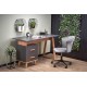 60-31041 SERGIO, desk, anthracite matt - wotan oak