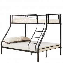 14920030 Κουκέτα ArteLibre OSAGE Μαύρο Για Στρώμα 90/140x190