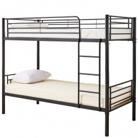 14920031 Κουκέτα ArteLibre ELKHORN Μαύρο Για Στρώμα 90x190cm