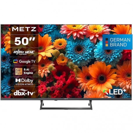 Metz 50MQF7500Z Smart Τηλεόραση 50" 4K UHD QLED  HDR (2025) F