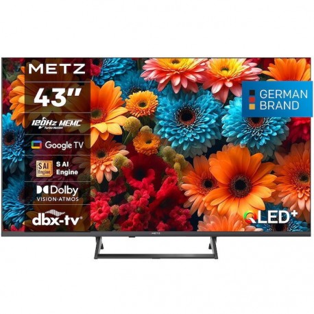 Metz 43MQF7500Z Smart Τηλεόραση 43" 4K UHD QLED  HDR (2025) F