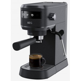 AEG Μηχανή Espresso 1450W Πίεσης 15bar Μαύρη EC6-1-6BST