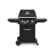 Broil King Royal 340 Shadow Ψησταριά Υγραερίου Μαντεμένιας Σχάρας 56x38εκ (824-263SDW) + Δώρο Σετ Εργαλεία + Θερμόμετρο