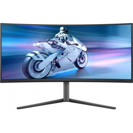 Philips Evnia 34M2C6500 Ultrawide QD-OLED HDR Curved Monitor 34" QHD 3440x1440 με Χρόνο Απόκρισης 0.03ms GTG F