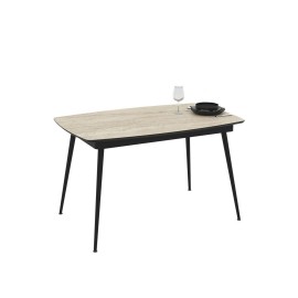 TI-YENSE-F-1 Τραπέζι δείπνου YENSE traverten 125x80x75