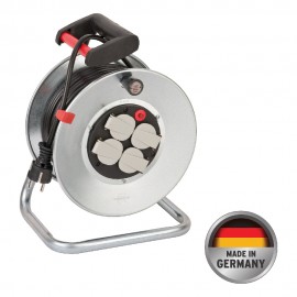 Μπαλαντέζα καρούλι 4 θέσεων με καπάκια 50m 1195066 BRENNENSTUHL