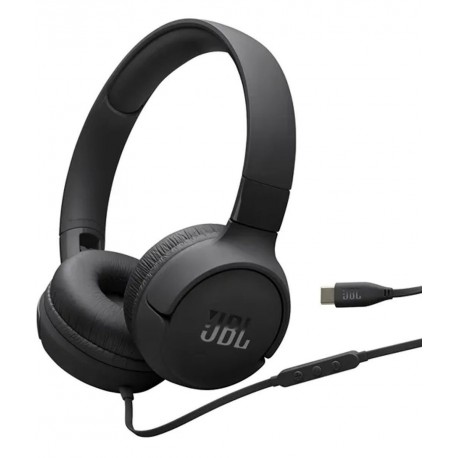 JBL Tune 520C Ενσύρματα On Ear Ακουστικά Μαύρα (JBLT520CBLK)