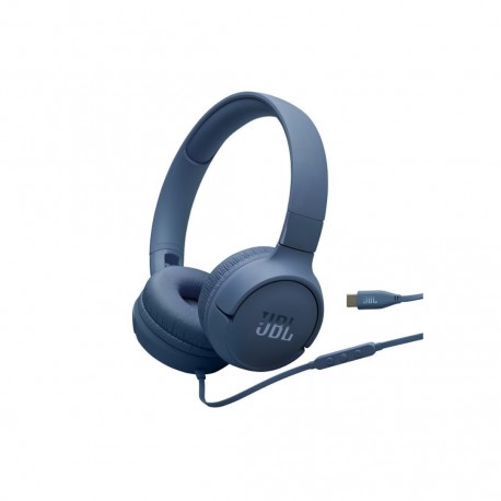 JBL Tune 520C Ενσύρματα On Ear Ακουστικά Μπλε (JBLT520CBLU)