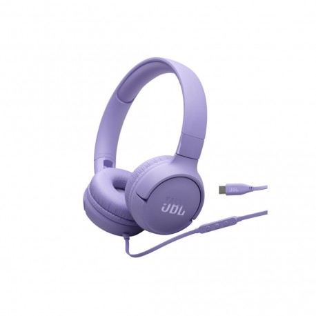 JBL Tune 520C Ενσύρματα On Ear Ακουστικά Μωβ (JBLT520CPUR)