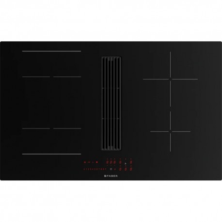 Faber Galileo Linear A830 Επαγωγική Εστία Αυτόνομη με Απορροφητήρα & Λειτουργία Κλειδώματος 83x52εκ. A+