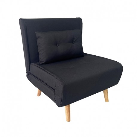 40-0208 SARA BLACK ΥΦΑΣΜΑ ΠΟΛΥΘΡΟΝΑ/ΚΡΕΒΑΤΙ 75Χ80εκ.