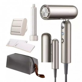 Dreame Ahd51-g Hair Dryer Ionization Cold Air 1300w 2 Speed Settings 5 Temperature Levels Gold