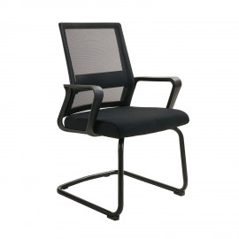 500-089 Καρέκλα επισκέπτη Addie-V μαύρο 59 x 61 x 92 59x61x92 εκ.