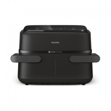 Philips Air Fryer με Διπλό Αποσπώμενο Κάδο 7.1lt Μαύρο NA154/00
