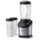 Philips HR3760/10 7000 Series Μπλέντερ για Smoothies με Γυάλινη Κανάτα 1.8lt 1500W Ασημί