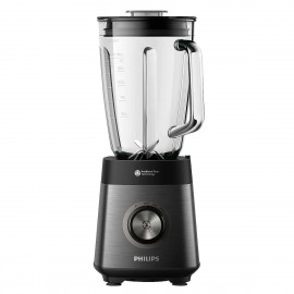 Philips Μπλέντερ για Smoothies με Γυάλινη Κανάτα 2lt 1200W Μαύρο HR3040/00