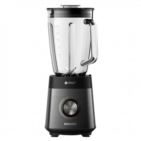 Philips Μπλέντερ για Smoothies με Γυάλινη Κανάτα 2lt 1200W Μαύρο HR3040/00
