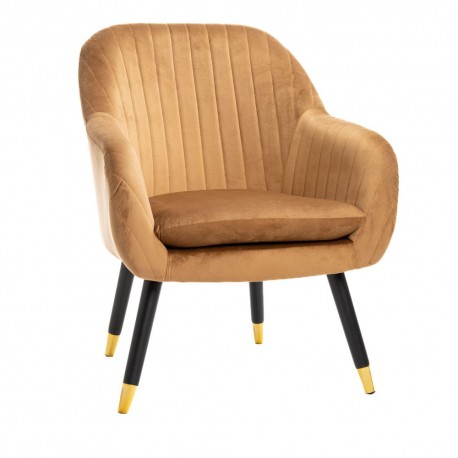 84941 ΠΟΛΥΘΡΟΝΑ ΚΑΦΕ ΒΕΛΟΥΔΙΝΗ 65x73x83EK ΜΕ ΜΑΥΡΑ ΞΥΛΙΝΑ ΠΟΔΙΑ