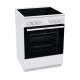Gorenje GEC6A41WC Κουζίνα 71lt με Κεραμικές Εστίες Π60εκ. Λευκή A (740616 ) (7 ΧΡΟΝΙΑ ΕΓΓΥΗΣΗ)