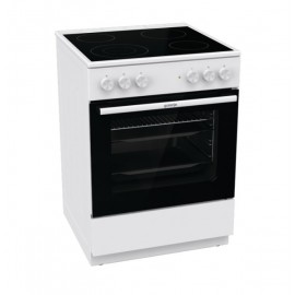 Gorenje GEC6A41WC Κουζίνα 71lt με Κεραμικές Εστίες Π60εκ. Λευκή A (7 ΧΡΟΝΙΑ ΕΓΓΥΗΣΗ)