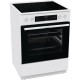 Gorenje GECS6C70WPA Κουζίνα 71lt με Κεραμικές Εστίες Π60εκ. Λευκή  A (740963) (7 ΧΡΟΝΙΑ ΕΓΓΥΗΣΗ)