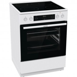 Gorenje GECS6C70WPA Κουζίνα 71lt με Κεραμικές Εστίες Π60εκ. Λευκή Α