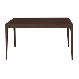 Ε7671,1 CARTER Τραπέζι Τραπεζαρίας, Απόχρωση Καρυδί