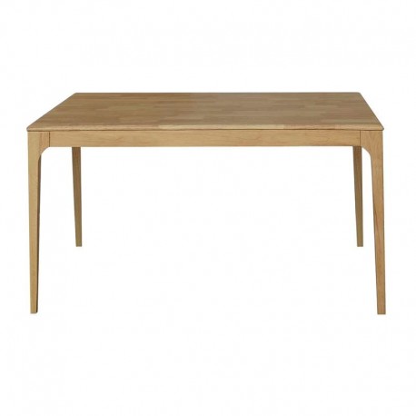 Ε7671,2 CARTER Τραπέζι Τραπεζαρίας, Απόχρωση Φυσικό