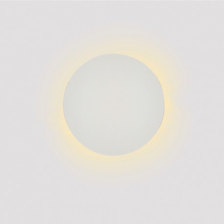 43052-White Inlight Επιτοίχιο φωτιστικό λευκό από γύψο LED 8W 3000K D:25cm (43052-White)