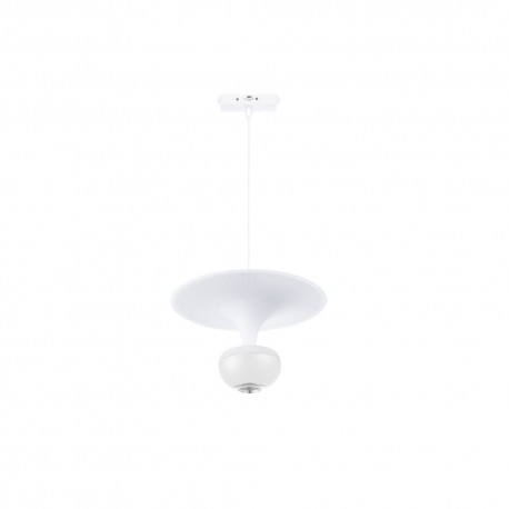 TMU0240-White Inlight Κρεμαστό Φωτιστικό LED 5W 3CCT για Ultra-Thin μαγνητική ράγα σε λευκή απόχρωση D:23X20cm (TMU0240-White)