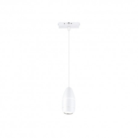 TMU0220-White Inlight Κρεμαστό Φωτιστικό LED 5W 3CCT για Ultra-Thin μαγνητική ράγα σε λευκή απόχρωση D:9Χ12cm (TMU0220-White)