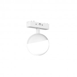 T05305-White Inlight Φωτιστικό LED 6W 3000K-6000K για Ultra-Thin μαγνητική ράγα σε λευκή απόχρωση (by tuya and zigbee) D:10cmX10