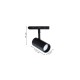 TM0110-Black Inlight Σποτ μαγνητικής ράγας LED 20W 3CCT σε μαύρη απόχρωση D:11,5X6X14cm (TM0110-Black)
