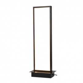 3020 InLight Επιτραπέζιο φωτιστικό LED 16W 3000K από αλουμίνιο σε μαύρη απόχρωση D:40cm (3020)