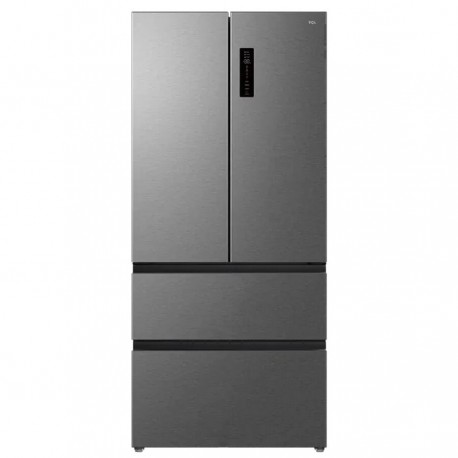 TCL RC532FXE0EE Ψυγείο Ντουλάπα 532lt Total NoFrost Υ190xΠ83.3xΒ64εκ. Inox E