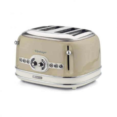 78420 ARIETE 156/03 Φρυγανιέρα Vintage 4 Θέσεων Beige